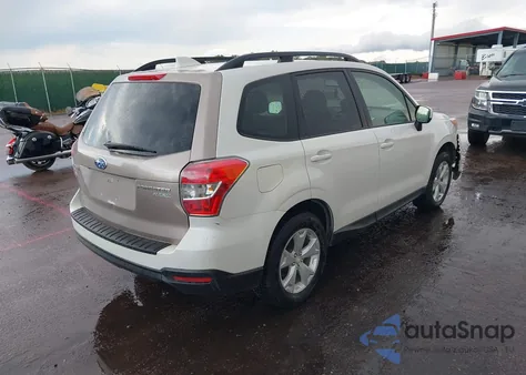 2016 Subaru Forester 2.5I Premium from USA, damaged, VIN JF2SJADC2GH436068
